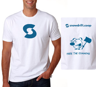 t-shirt: men's
white