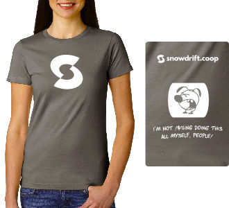 t-shirt:
women's warm gray